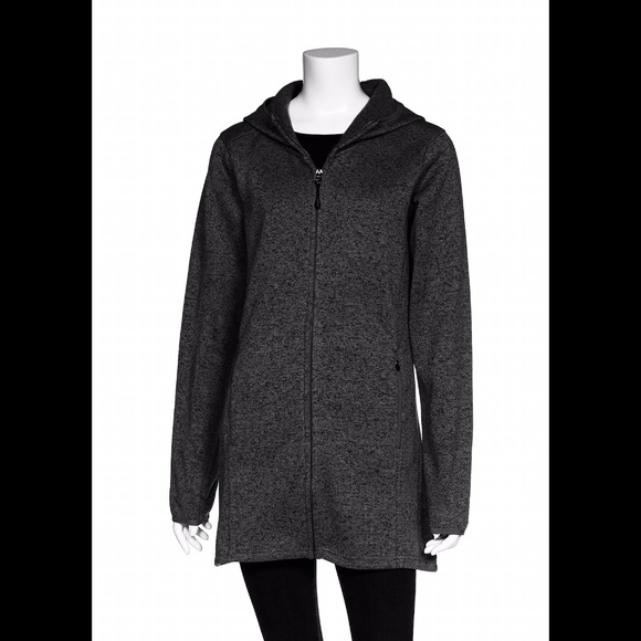 🌟 Hooded Anorak Full Zip Jacket-Black - Picture 1 of 3